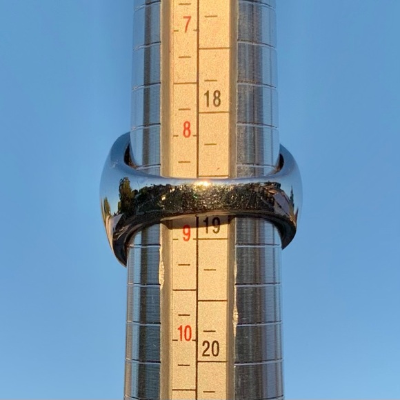 Lia Sophia Silver Tone Rock Candy Bubble Bling Chinky Statement Ring, Size 8-1/2 - Picture 7 of 7